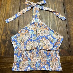 Sienna Sky Crop Top Halter